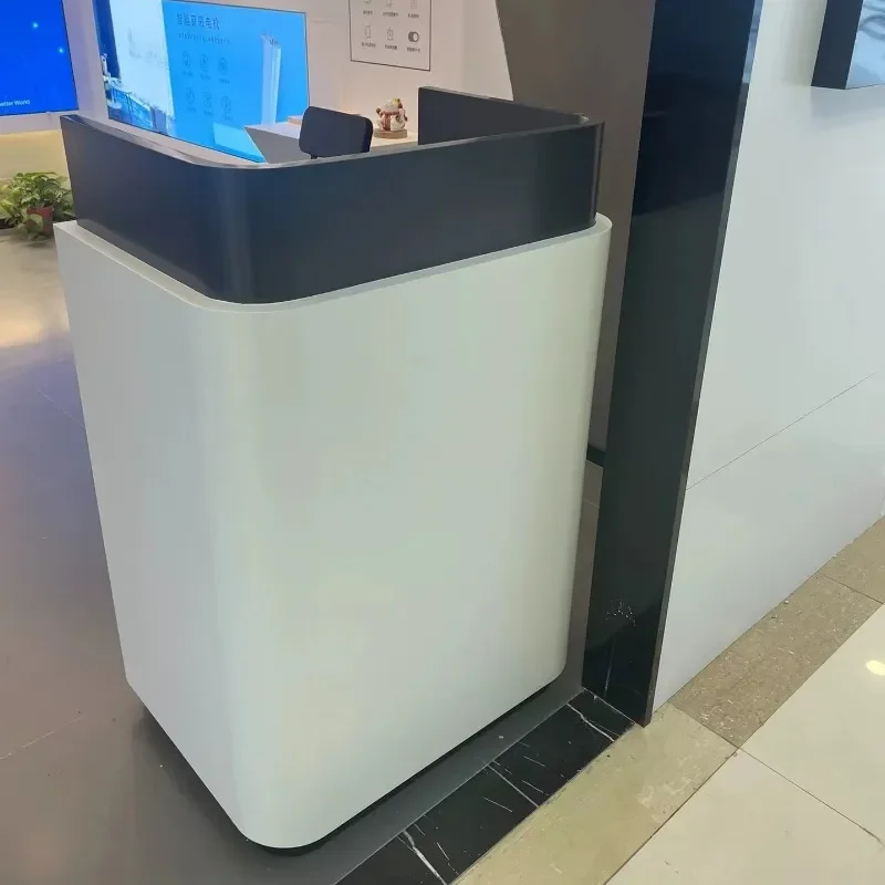 for Simple 4s Shop Front Desk Information Reception Welcome Counter Clothing Store Checkout Art Dance Bar Table
