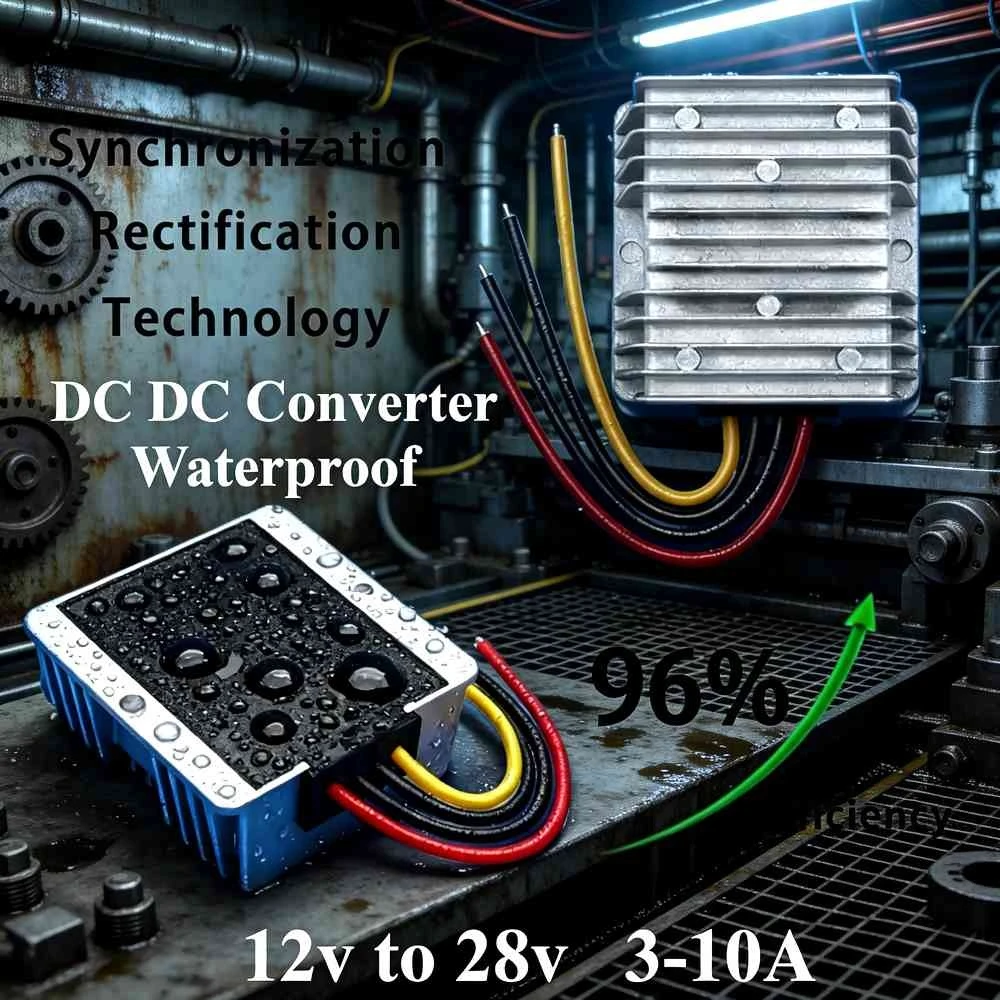 Step Up Power Transformer Module 12V/ to 28V DC DC Converter Boost Inverter (1A-12A ) Voltage Regulator For Audio Waterproof