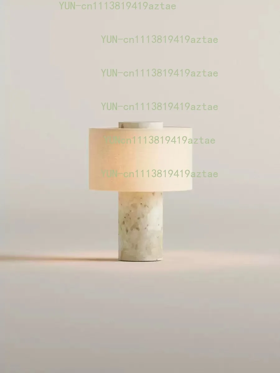 Modern design natural marble table lamp holder living room bedroom new luxury decorative table lamp charging model