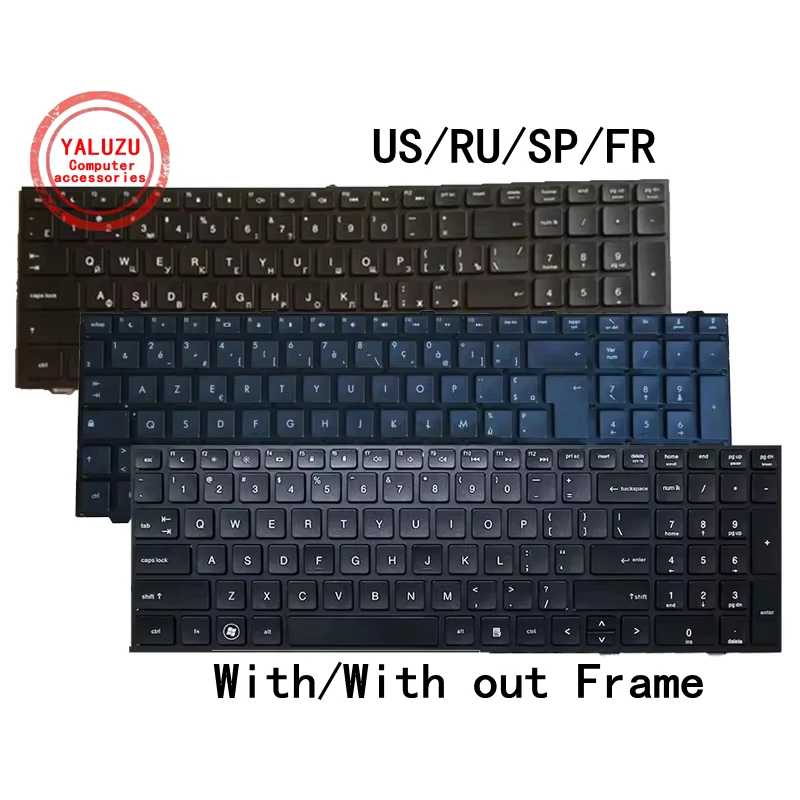 

США/RU/SP/FR английская/русская/испанская/французская новая клавиатура для ноутбука HP ProBook 4540 4540S 4545 4545S 4740 4740S