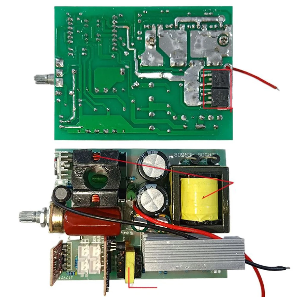 Small 350W Full Power 12V to 600V Inverter Circuit Board Driver Module DC-DC Converter Step-Up Booster Switch Power Supply