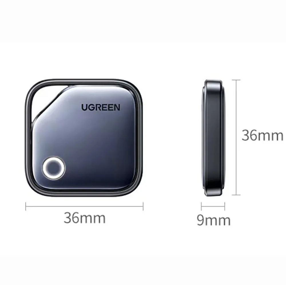 UGREEN Smart Tag Finder Find My Certified Bluetooth Anti-Lost racker Global Positioning Compatible with Apple(iOS Only)