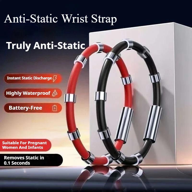 Fashion Sport Wristbands Eliminate Human Body Static Electricity Stylish Car AntiStatic Bands Car Anti-Static Accessories Unisex