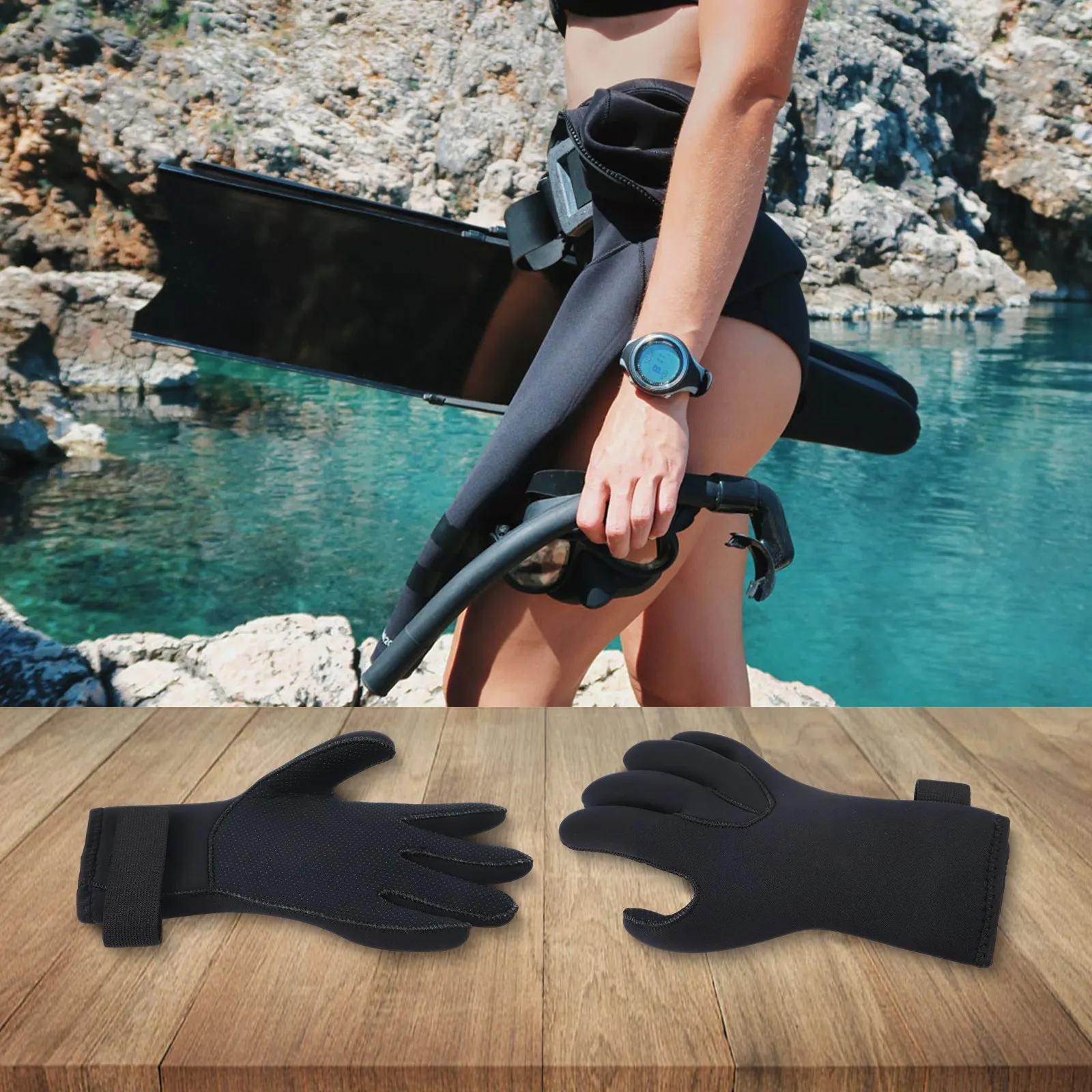 

Перчатки для серфинга, перчатки для подводного плавания, перчатки для водных видов спорта на открытом воздухе, технология слепой строчки, морозостойкие перчатки, удобная посадка