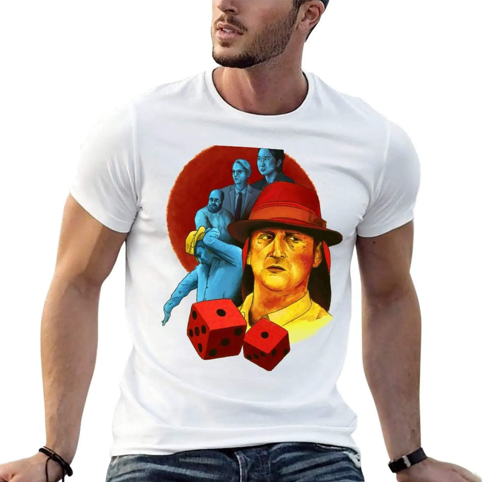 Brian&x27;s Hat T-Shirt Work Short Sleeve Cotton Top