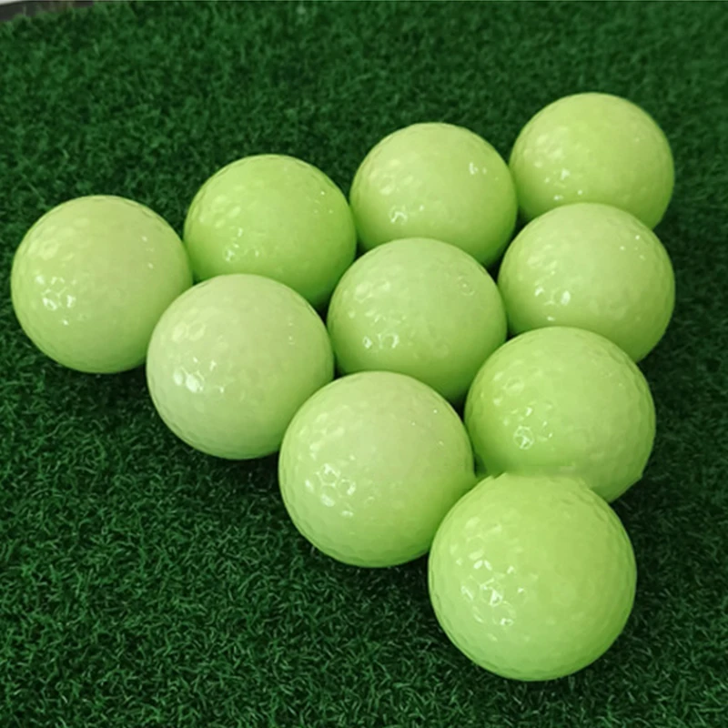 （Summer6）1 Pc Reusable Night Golf Balls Luminous Light Up Golf Balls Bright Night Glow