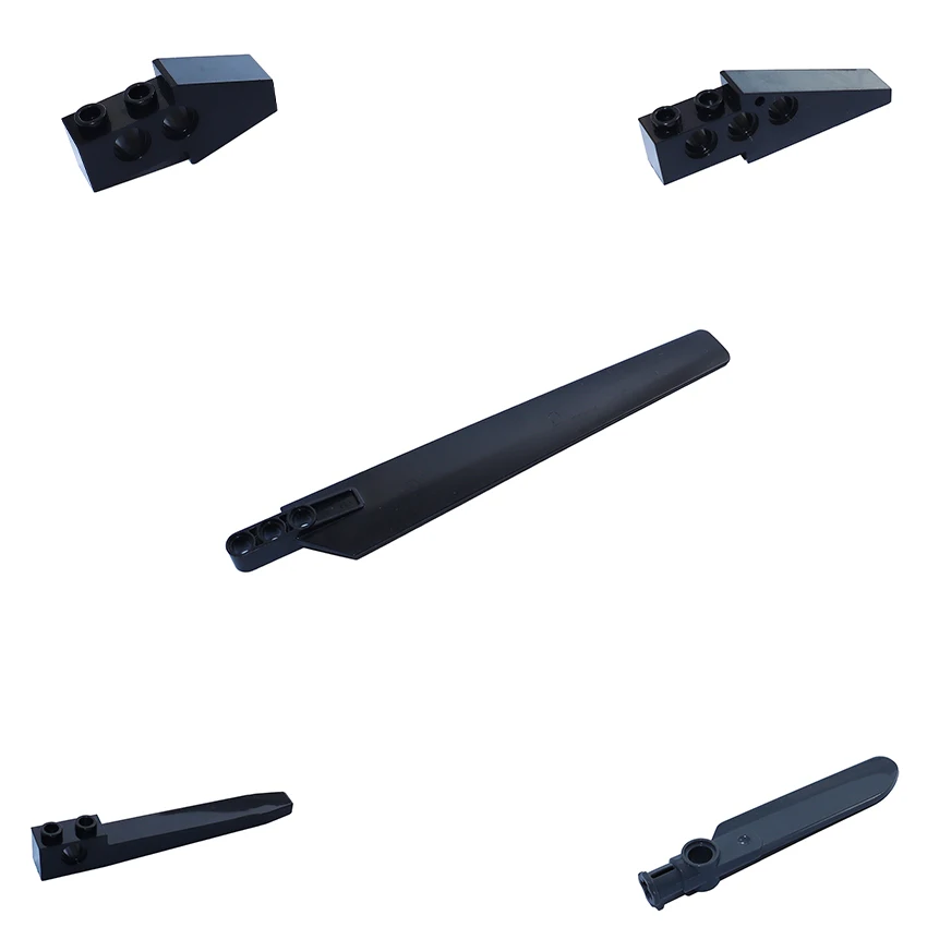 

Fan Blades Propeller 3 Blade Windmill MOC Rotor Blade Large Straight with 3L Brick Technical Parts Two Hole Building Blocks