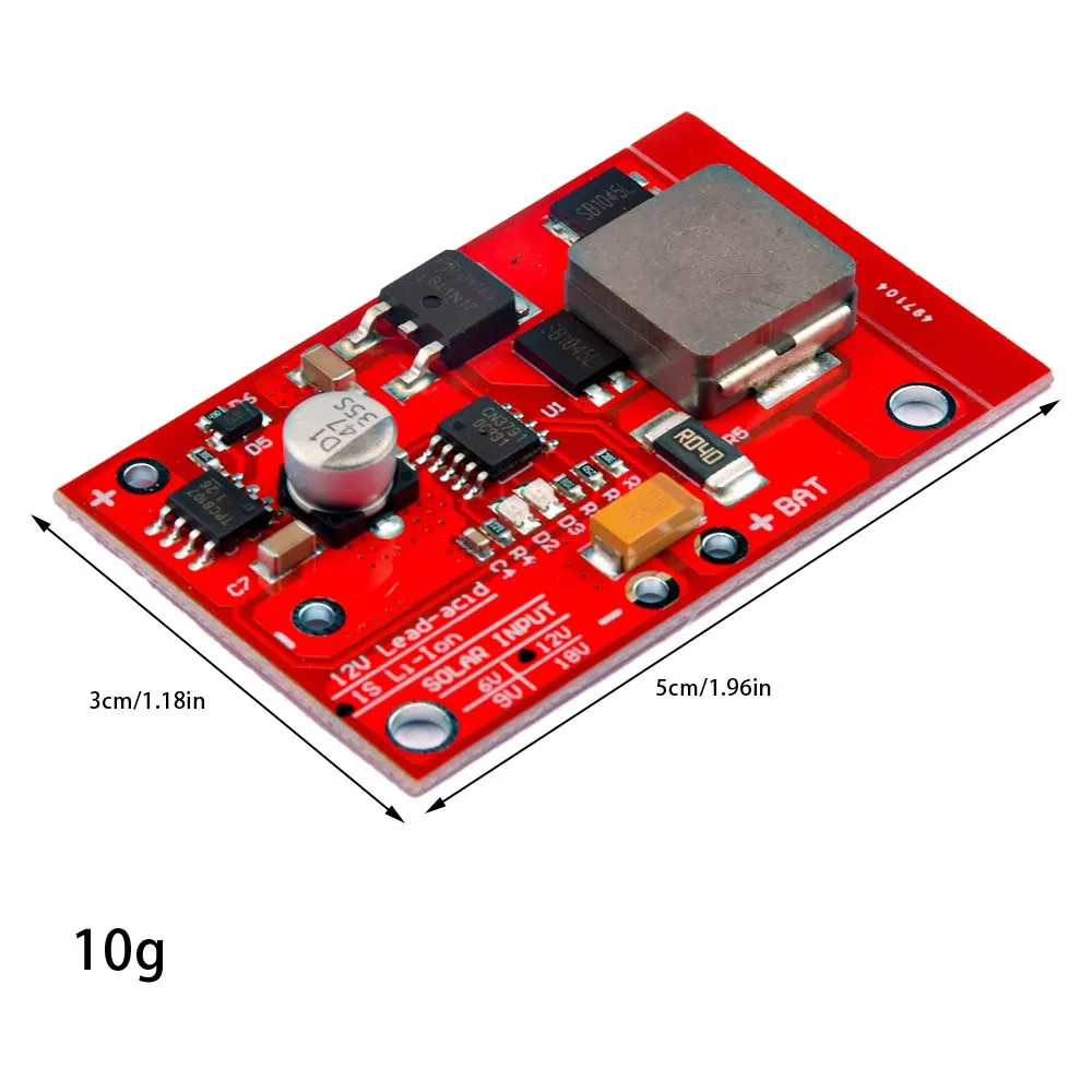 1S MPPT Solar Panel Controller 6V / 9V / 12V 3A Solar Power Manager Module 18650 Lithium Battery Charging 3.7V CN3791 Dropship