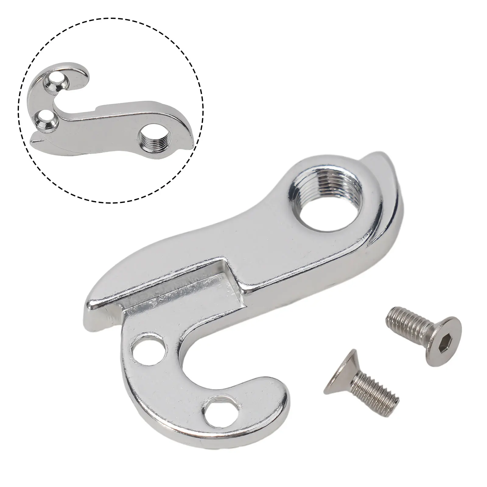 ประมาณ 20g น้ําหนักจักรยานด้านหลัง Derailleur Hanger OCR แขวนจักรยานขี่จักรยานอุปกรณ์เสริมความเข้ากันได้สูง Precision Engineering