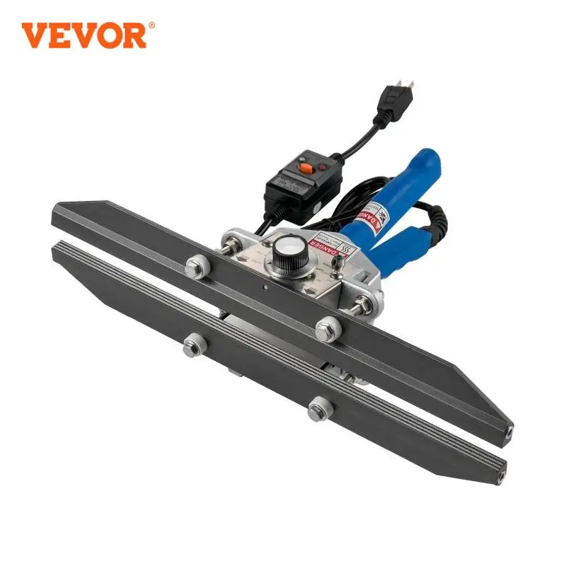 

VEVOR FKR-400 16 Inch Heat Crimp Sealer Bag Crimper Hand Held Temperature Control For Mylar Aluminum Foil Kraft Cellophane Bags