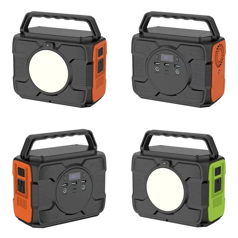 Outdoor energy storage power station fast charging portable power outage emergency, autonomous driving camping power