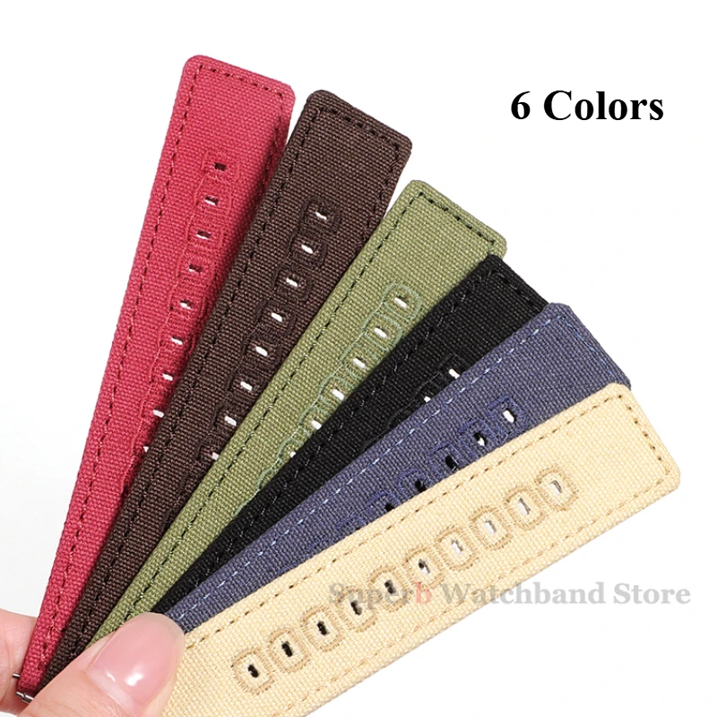 Нейлоновый ремешок 18/20/22 мм, быстросъемный браслет для Samsung Galaxy 3/4 40 мм, 44 мм, классический 46/42 мм, спортивный холст для ремешка Huawei