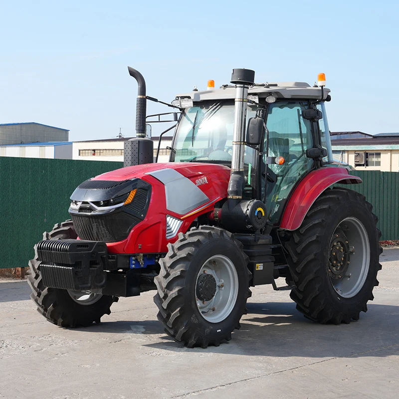 200HP 4WD Diesel Farming Tractor with Diesel Engine Euro 5 CE EPA Pump Gear-Wheeled Lawn Tiller Hydraulic Tractor Customized