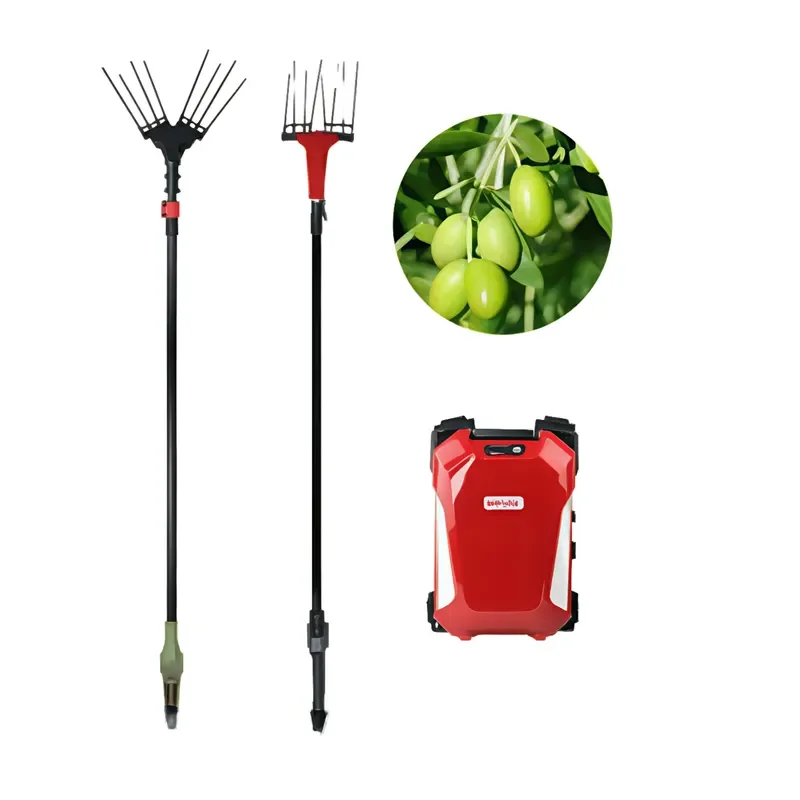 CE Certified High Efficiency Aerial Harvesting Electric Olive Shaker 12V Lithium Battery Brushless Industrial Olive Picking