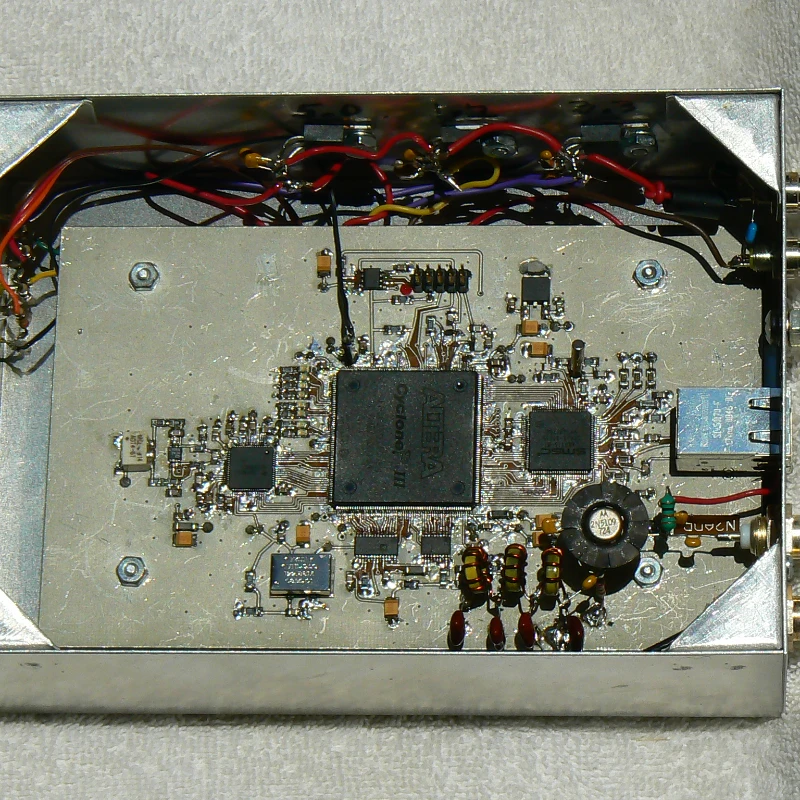 RF Experimental Platform Software Defined Radio Transceiver 100KHz-2GHz Multi-Mode