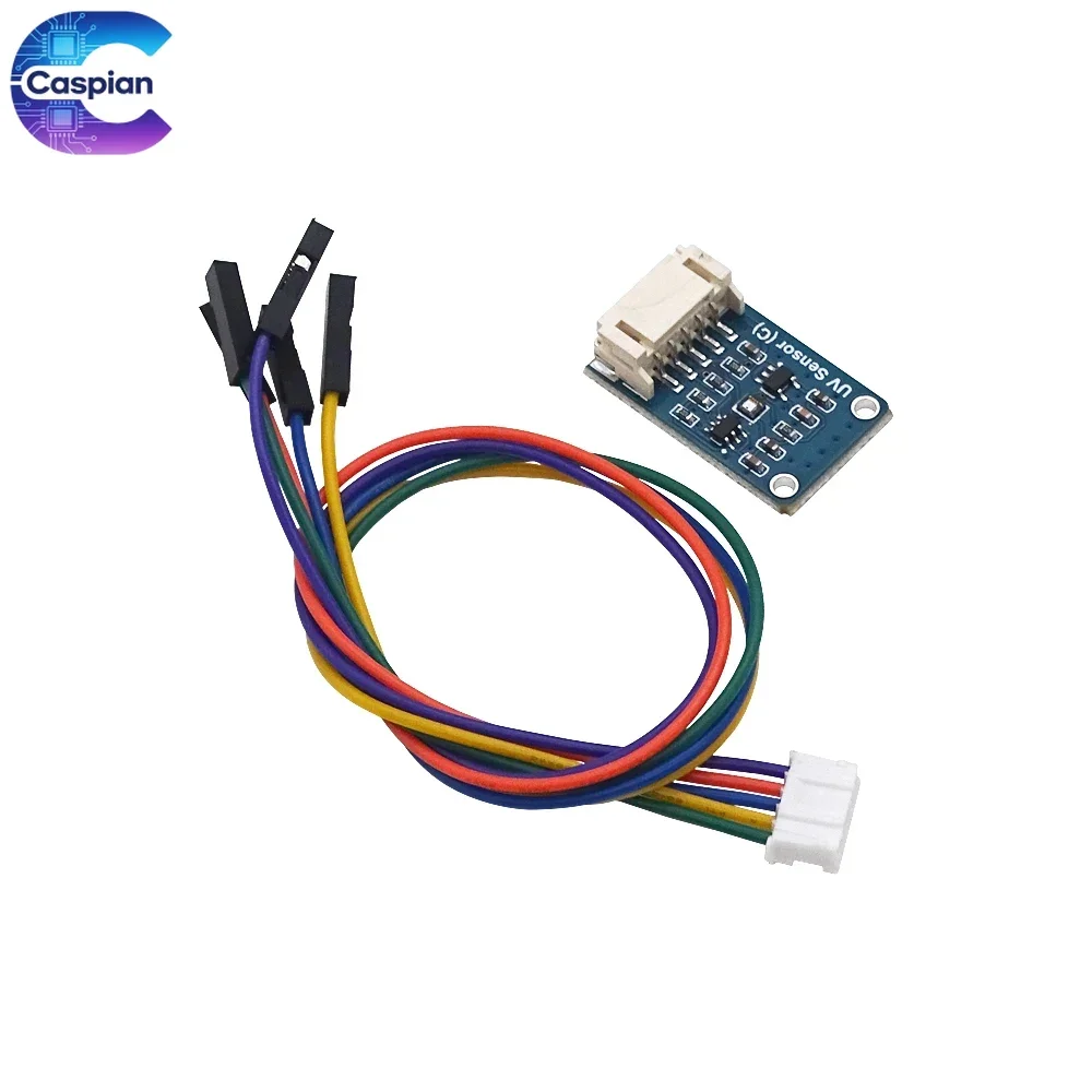 20Pcs LTR390-UV-01 UV Sensor Module Digital I2C UV Index Ambient Light 280-430nm 3.3V 5V for Arduino