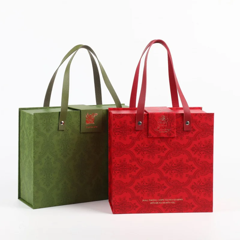 Customized. Business Hand Box New Hand Box Wedding Wedding Candies Box Empty Box Bridesmaid Bag