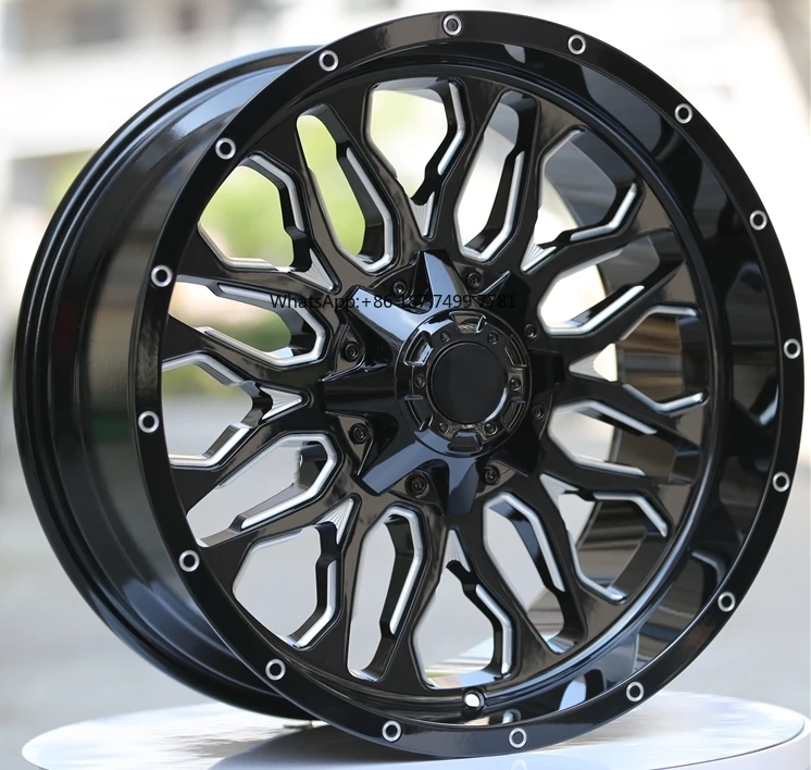 

Aluminum Alloy Modified Wheels for Pickup & SUV 20-22 Inch 5x127 5x139.7 5x150 6x135 6x139.7 8x165.1 8x170 SUV Upgrade Wheels