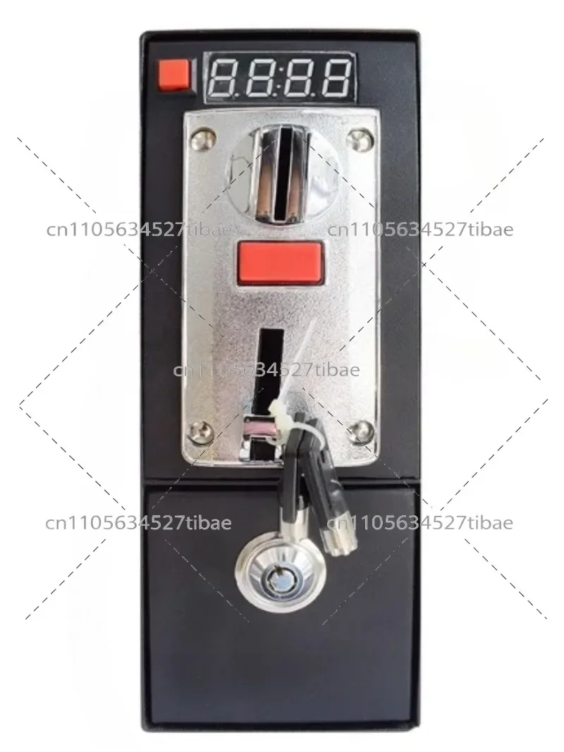 Coin Operated Timer Control Box for Washing Machine 6 Coin Acceptors Selector DG600F 12V 220V - Washing Machine Control Box C