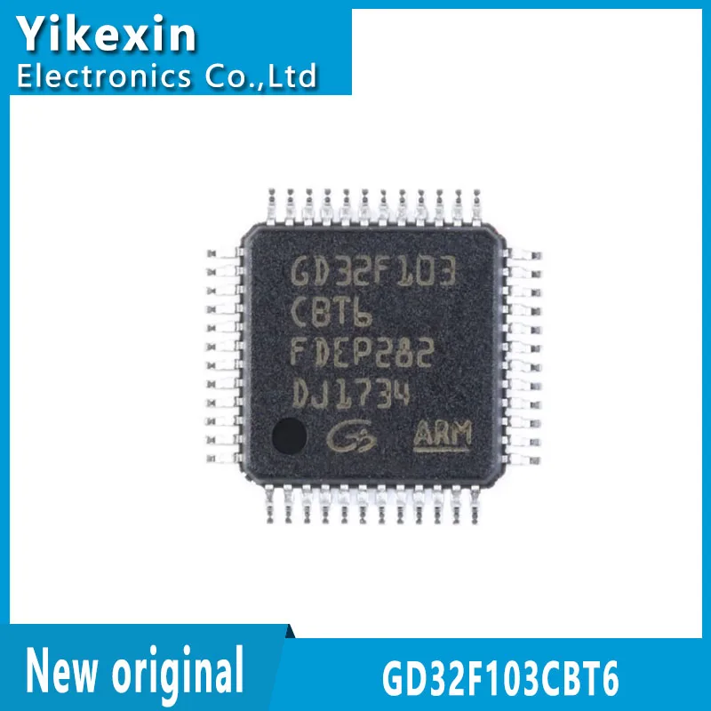 GD32F103CBT6 LQFP-48 New 32-bit microcontroller chip