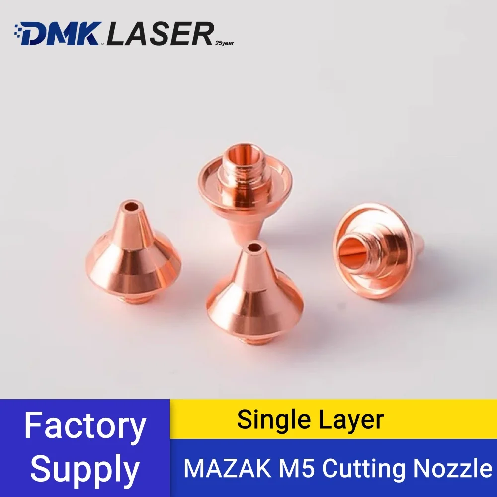 Bico de corte a laser de fibra MAZAK 3D D10.5 H12 1.0-3.5mm para acessórios de máquina de corte de fibra Bico de cobre