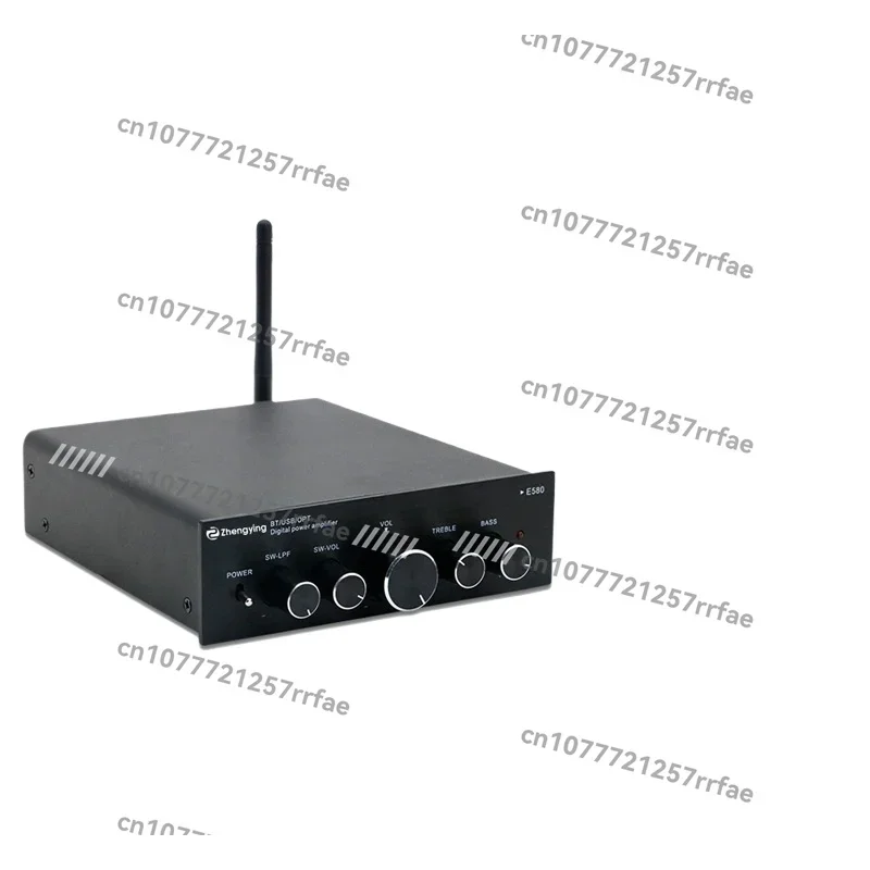 E580 Digital Power Amplifier High Fidelity Bluetooth 5.0 Stereo 2.1 Channel Power Amplifier