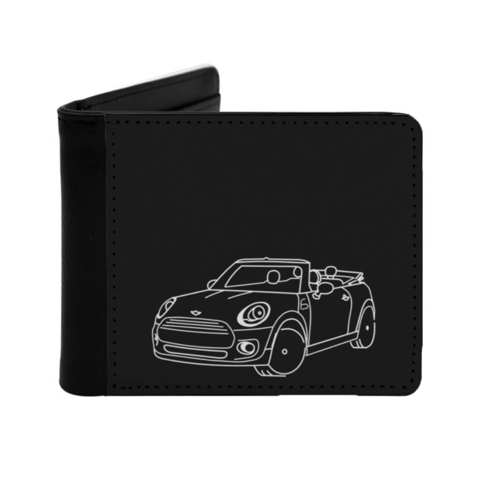 

Mini Cooper Convertible Short Men's Wallet Multifunction Purse Male Pu Leather Wallet Car Cars Mini Mini Cooper Convertible