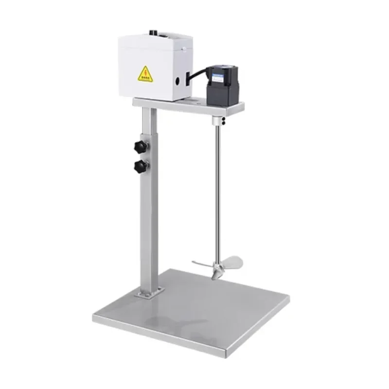 220V Liquid Agitator Mixer Beverage Blender Laboratory Drum Mixer Stainless Steel Liquid Mixing Tool