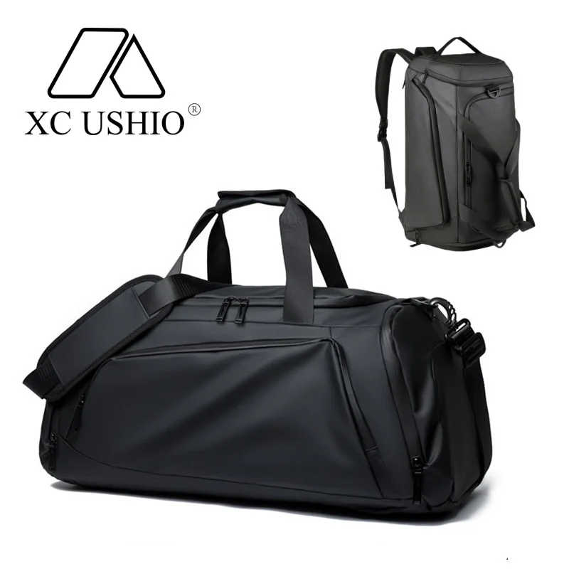 Men Sports Gym Bag Large Capacity Workout Training Bag With Shoes Pouch Sports Backpack Dry Wet Separation Business Travel Bag