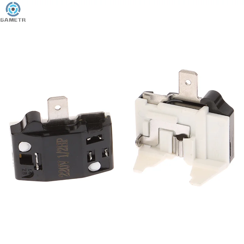 1PC QP1/2 1/3 1/4 1/5 1/6HP Starter Relay 1 Pin Refrigerator Starter Relay Refrigerator Overload Protector For Refrigeration