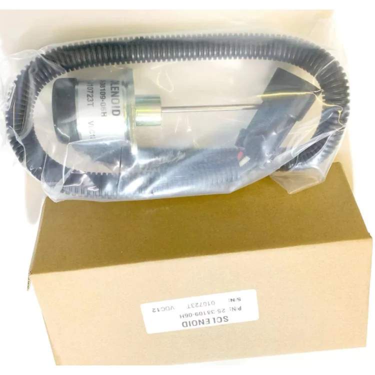 25-38109-06H Carrier Long Needle Solenoid, 850 Flameout Solenoid Fuel Cut-off Solenoid Valve Used For Carriers 1950, 1850, 1550