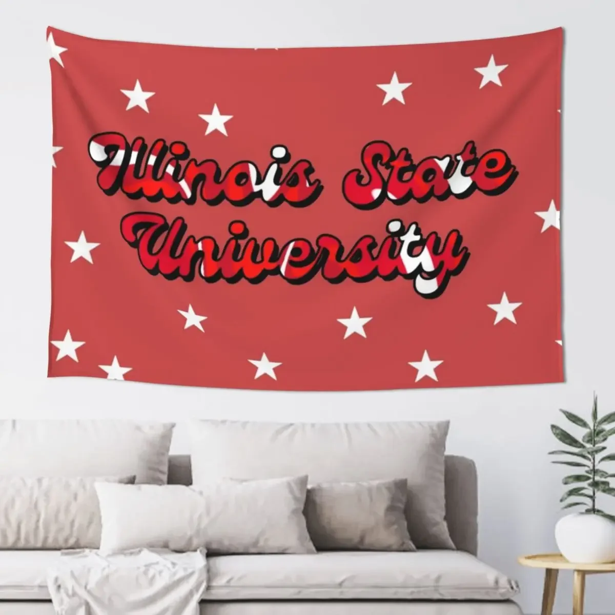 

illinois state marble/stars Tapestry Decoration Pictures Room Wall Outdoor Decor Decoration Home Custom Tapestry