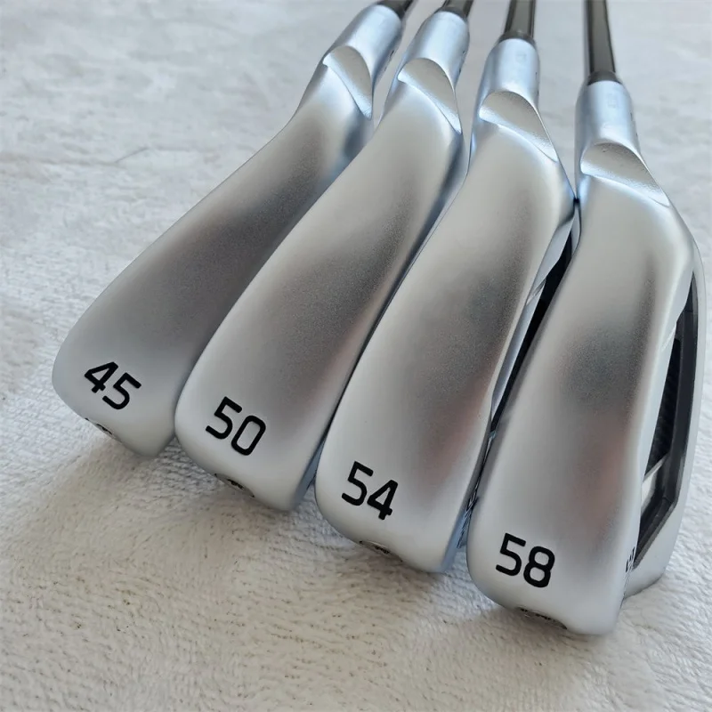 Cuñas de Golf de plata 430 para hombre, cubierta de cabeza de 45/50/54/58 grados, eje de grafito o acero plateado