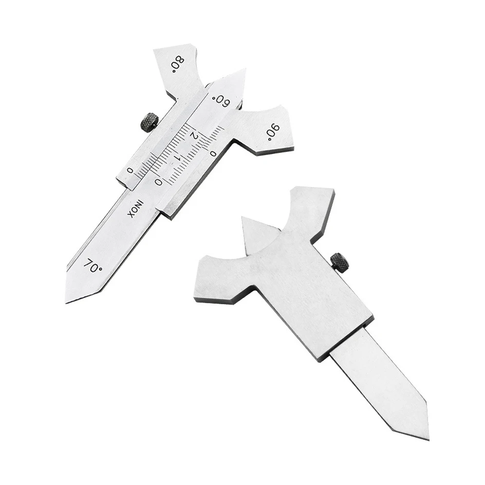 DEM WG042 High Quality Stealness Steel Vernier Weld Seam Bead Ulnar Type Inspection Welding Gauge