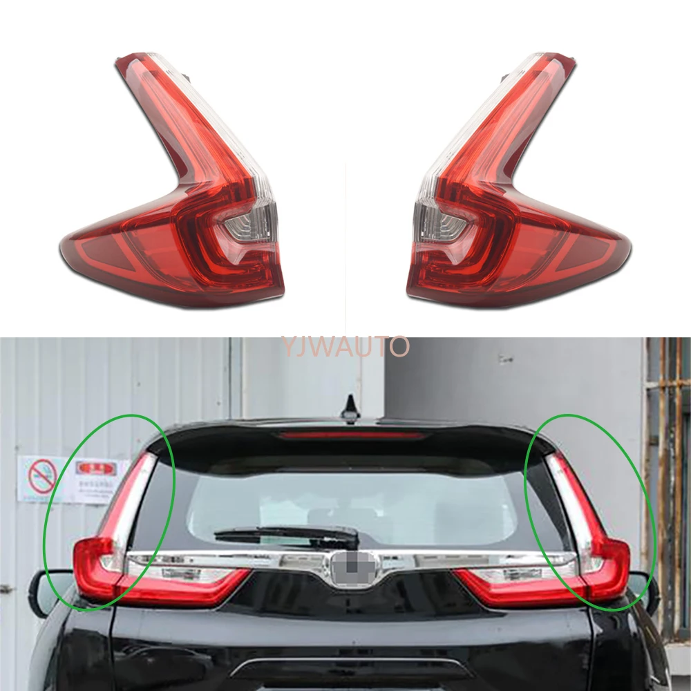 

Tail Lamp For Honda CRV 2017 2018 2019 Brake Lights Assembly Car Turning Signal Lamp Auto Rear Brake Warning Bumper Light