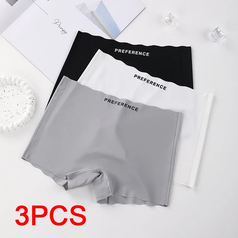 Women's Summer Shorts Panties for Women Shorts Under the Skirt Ice Silk Safety Short Pants Underwear Protective Ruffle Plus Size