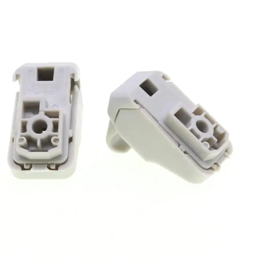 2 Pcs Sun Visor Retainer Clip Holder for Jeep Renegade & Fiat 500X 2015-2023, ABS Gray Fastener Replacement 5VW09MS7AA