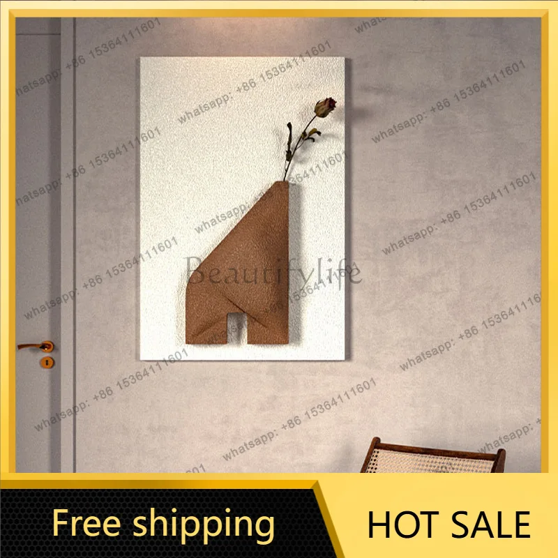 LJY 3D three-dimensional modern entrance decorative painting atmosphere living room advanced sense