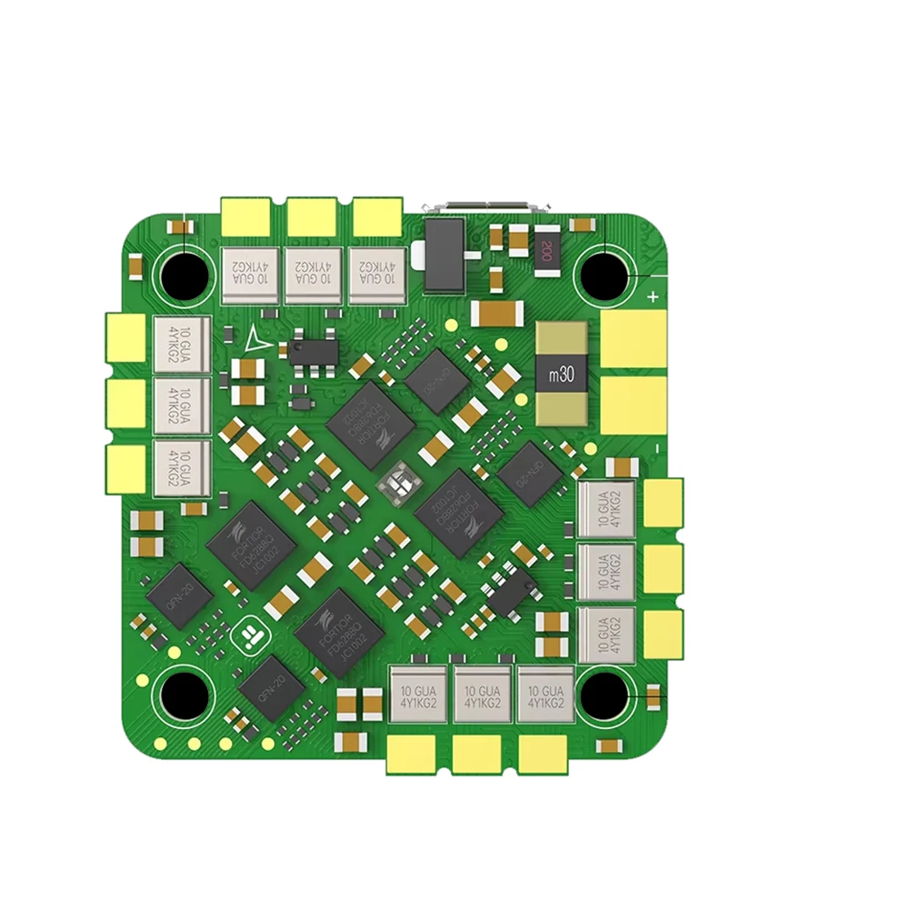 IFlight-Carte Contrôleur de Vol/ESC pour Drone FPV, BLITZ Whoop F7 2-6S 55A AIO V1.1 DJI O3 avec Modèle de Montage 25.5x25.5mm