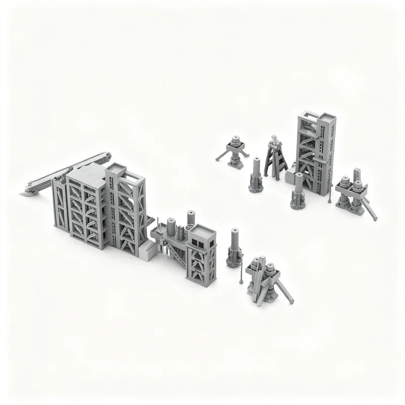 5552pcs MOC Launch Complex 39 Small Version Model Toys Building Blocks Architecture Christmas Gift Idea DIY Creative Birthday