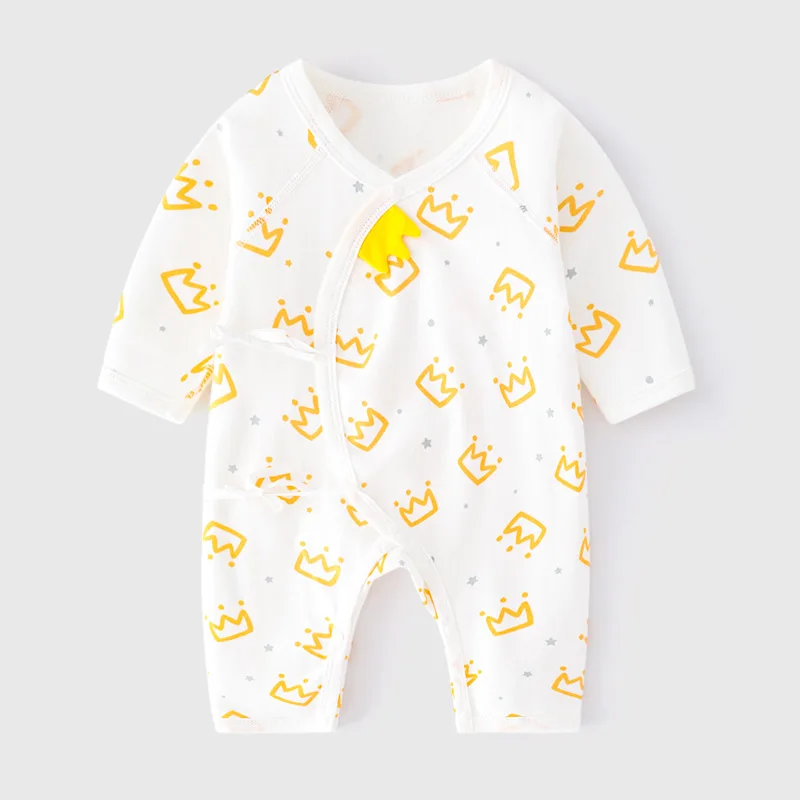 

Newborn Infant Girl Romper Ha Clothes Toddler Boy Jumpsuit Cotton Baby Sleepwear Climbing Suit Children 0-6M Kid Outfit A763