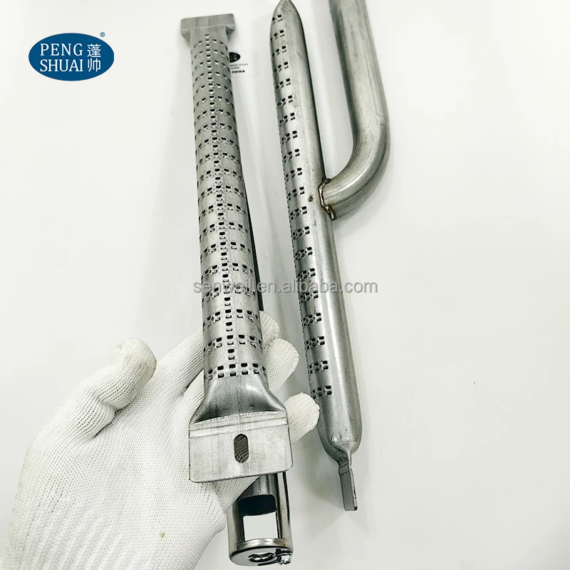 Industrial Dryer Aluminized Steel Burner Pipe Gas Heating Oven Heating Element Durable Flame Tube Replacement for house hold