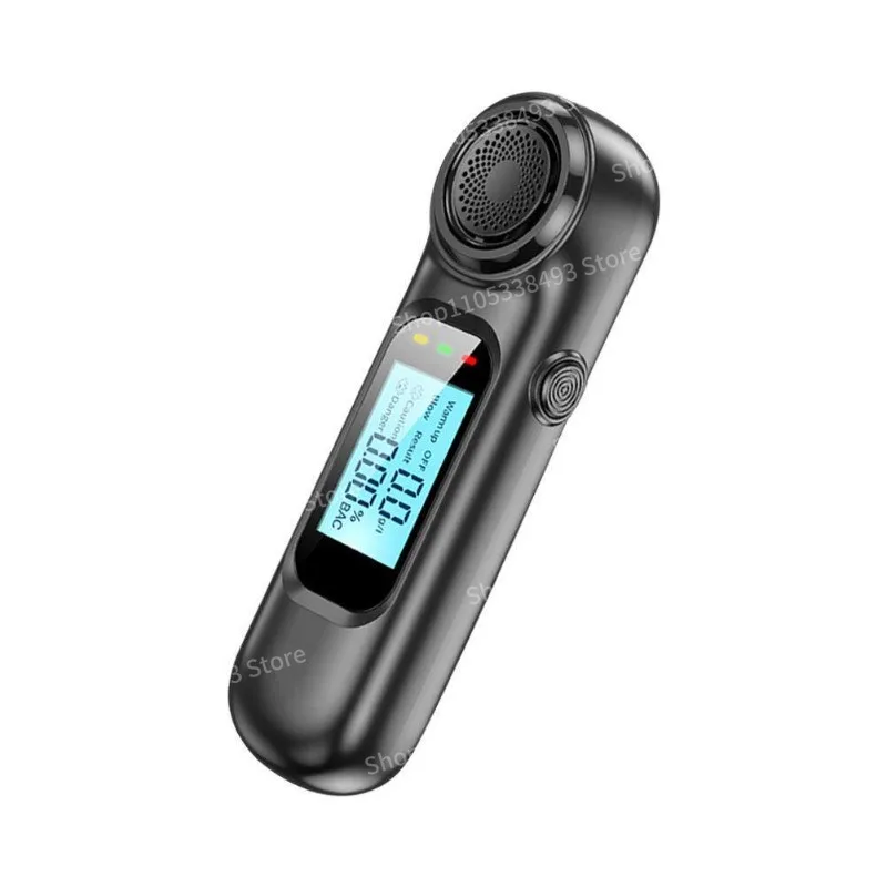 For Portable Alcohol Tester High Precision Alcohol Concentration Tester Blowing Drunk Driving Tester Rechargeable