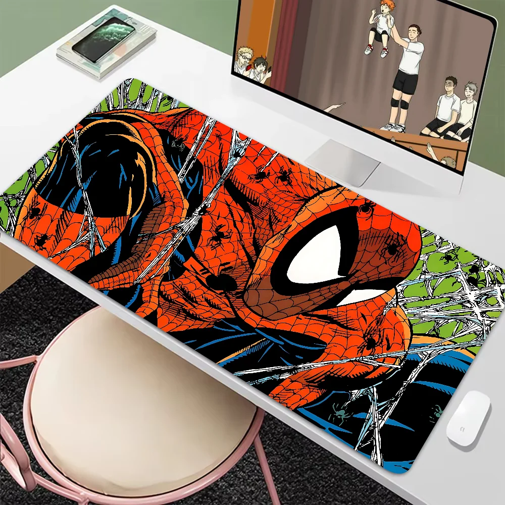 

Marvel Spider-Man Comic Mousepad New Arrivals Large Gaming Mousepad L XL XXL Gamer Mouse Pad Size For Keyboards Mat