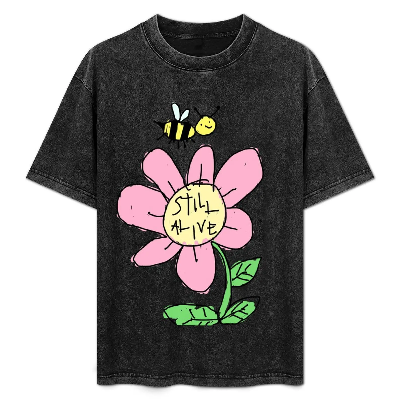 

STILL ALIVE T-Shirt Soft Basic Cotton Short Sleeve Tee