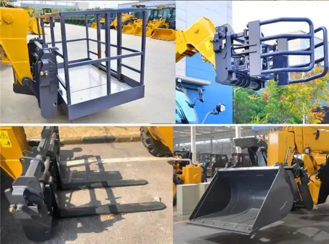 Handlers 3Ton Telescopic Handler 7m Lifting Height XC6-3007K Forklift Handler CE Certified