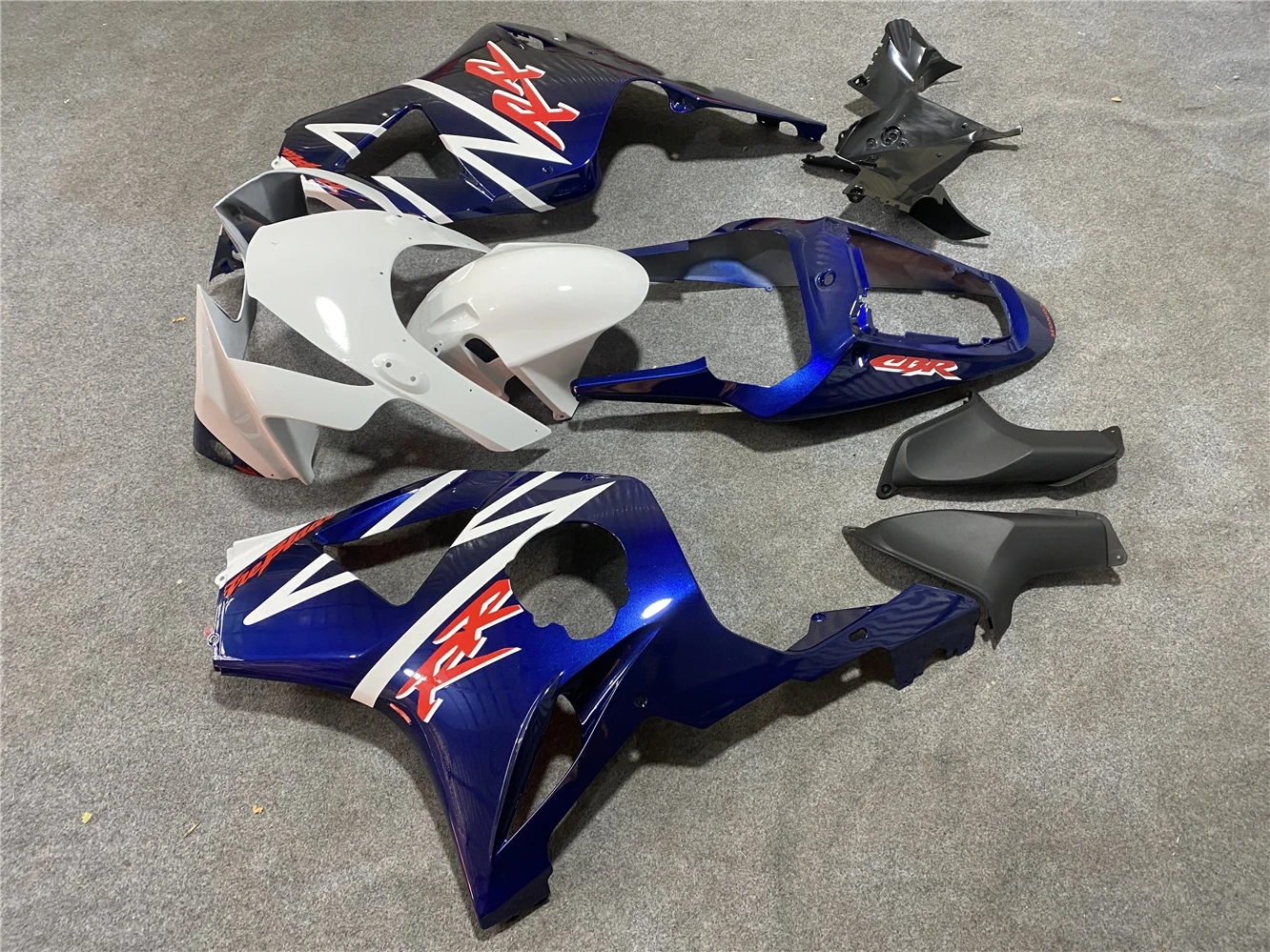 Motorcycle Fairing Fit CBR954RR 2002 2009 954 02-03 Fairing Body Blue White