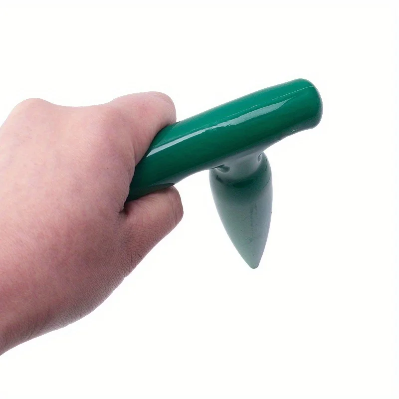 1pc Plastic Garden Hole Puncher Plant Seed and Seedling Dibber with Long Handle A Hole-digging Nursery Tool Gardening Accesorios