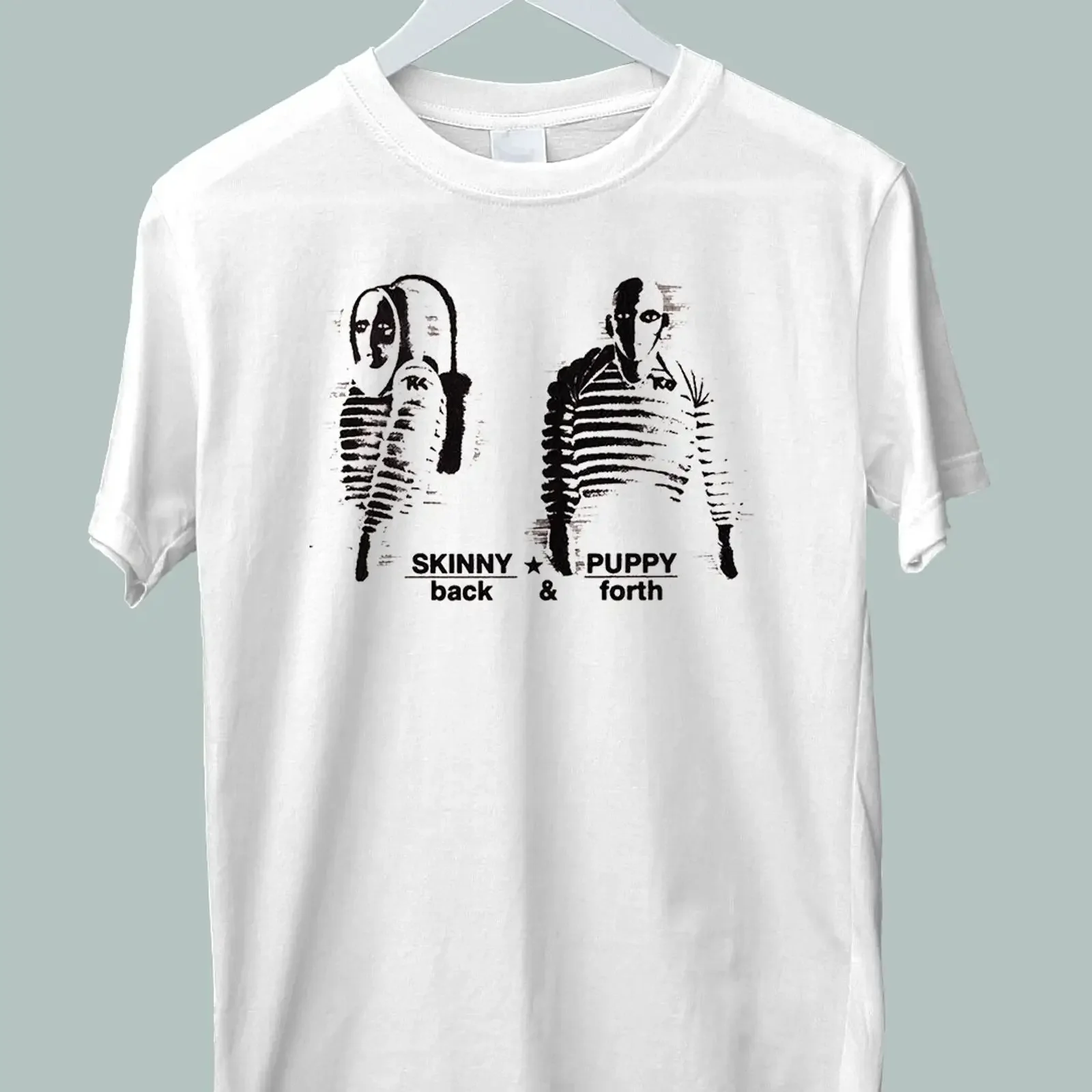 Skinny Puppy Canadian Industrial Music Group Back Forth T Shirt M 2XL vintage Washed Stylish Top For Everyday Wear Casual