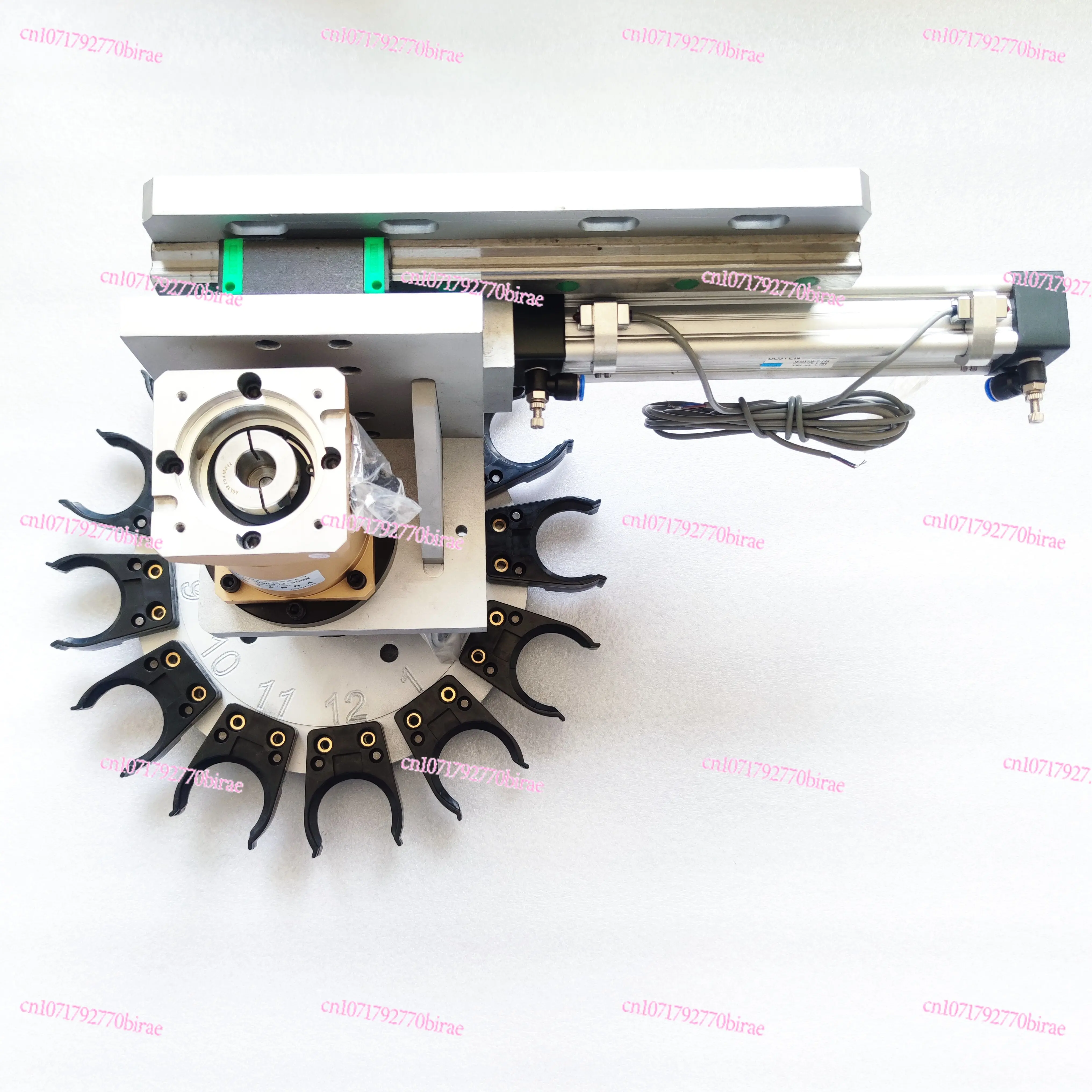 

Numerical Control Iso20 /30 Bt30/40 Gripper Clamping Rotating Magazine Automatic Umbrella Tool Changer for ATC Spindle